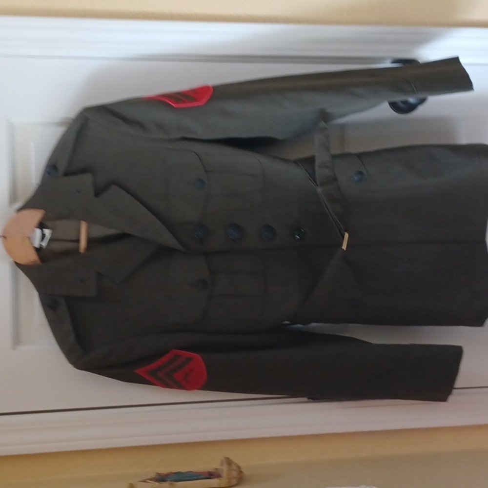 Marine Usmc Service Alpha Jacket Coat Corporal Insign… Gem